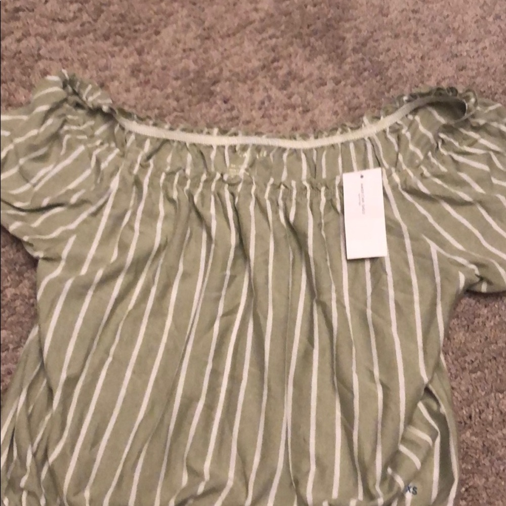 off the shoulder shirt